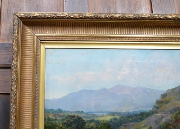 Frank Thomas Carter Landscape Oil Painting SAI2982 - Image 3