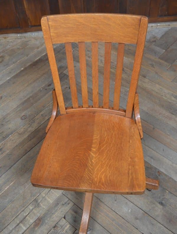 Murphy Oak Desk Chair SI3001 MURPHY Antique Chairs 4