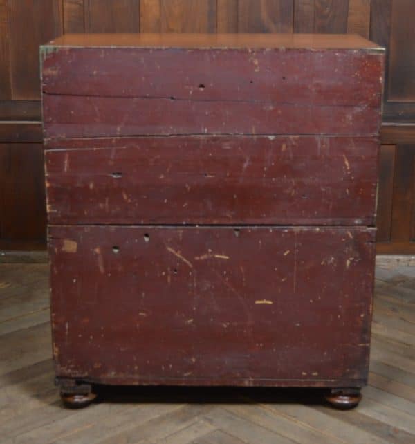 Victorian Mahogany Campaign Chest SAI2993 - Image 11