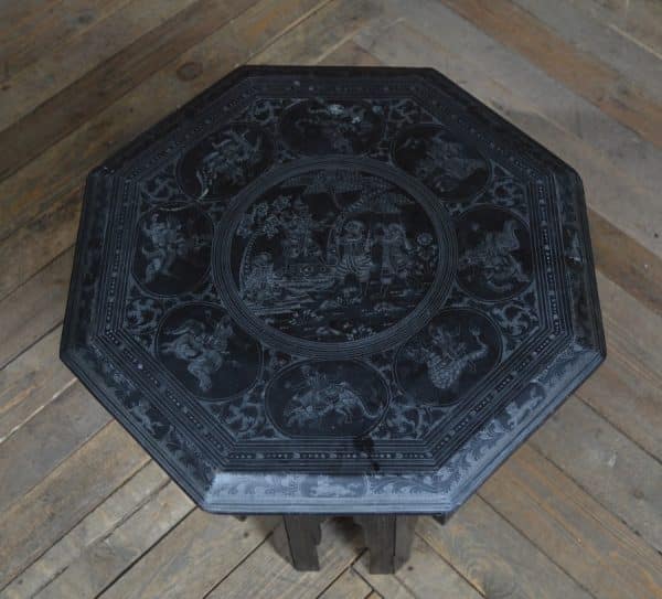 Eastern Octagonal Folding Table SAI3029 - Image 2