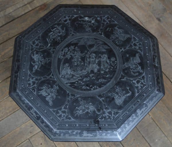 Eastern Octagonal Folding Table SAI3029 - Image 3