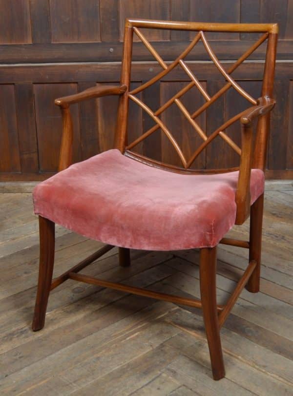 Mahogany Cockpen Armchair SAI2978