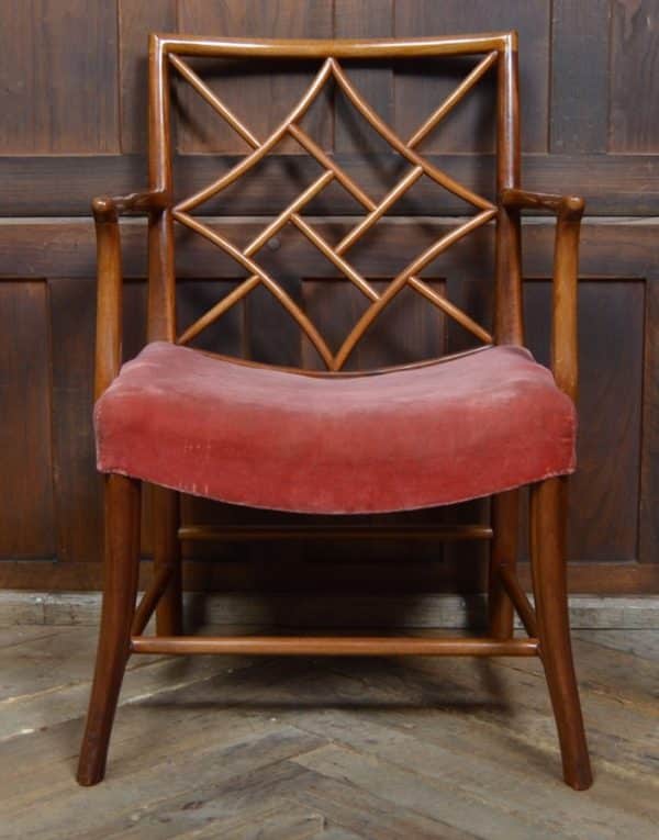 Mahogany Cockpen Armchair SAI2978 Antique Chairs 5