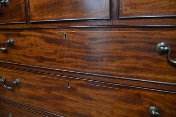 Georgian 3 Over 3 Chest Of Drawers SAI2987 - Image 12