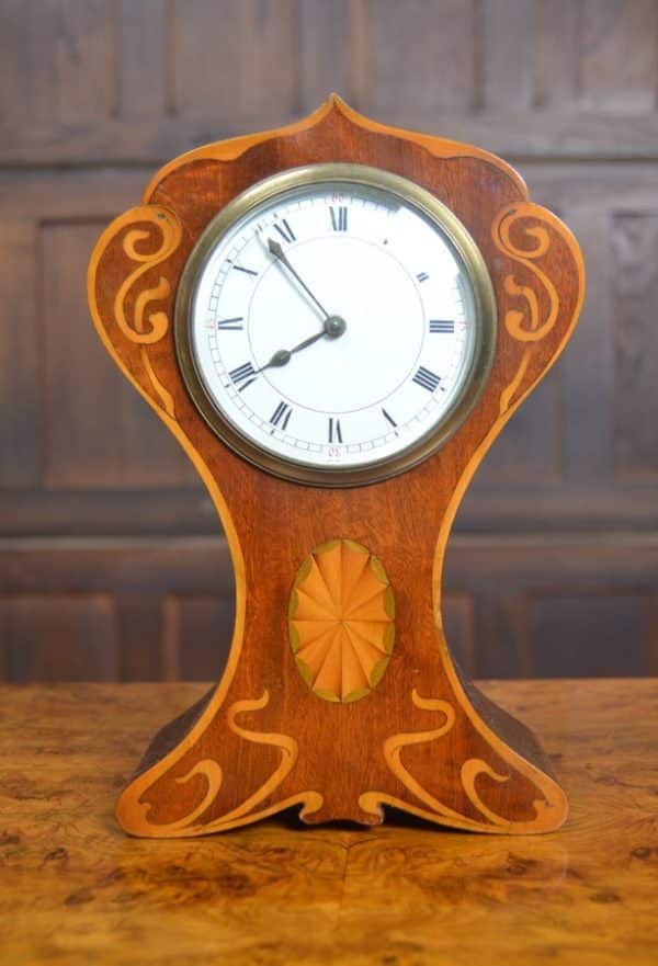 Edwardian Mahogany Mantle Clock SAI3030 - Image 6