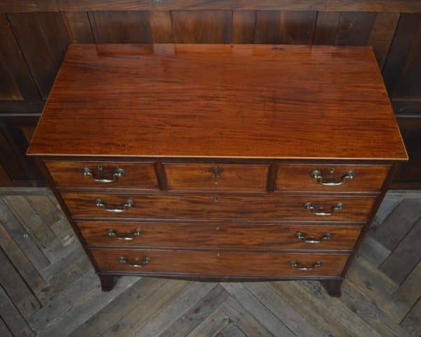 Georgian 3 Over 3 Chest Of Drawers SAI2987 - Image 10