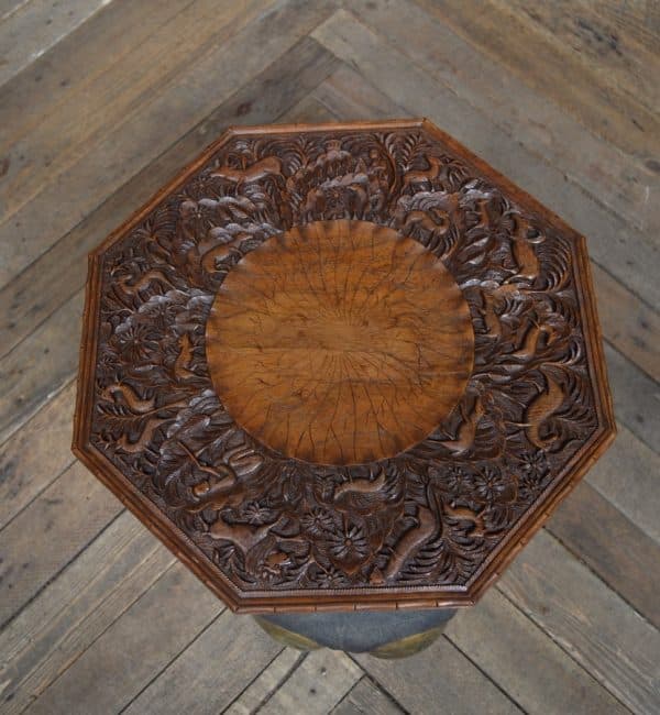 Victorian Oak Occasional Table SAI2975 - Image 3