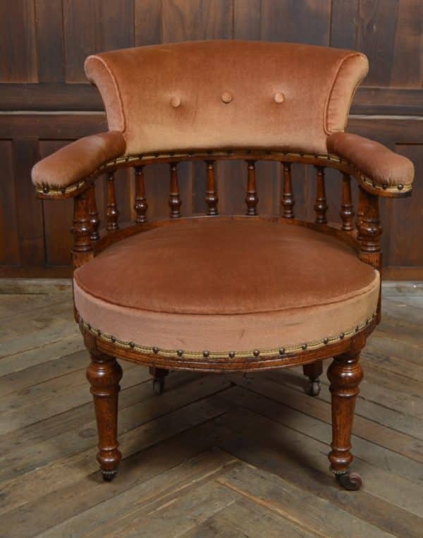 Victorian Mahogany Tub Chair SAI3013 Antique Chairs 3