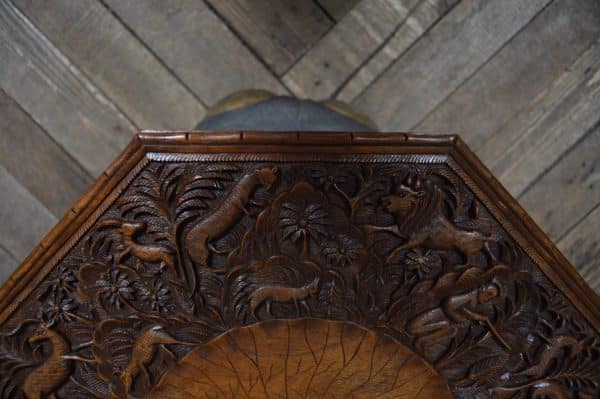 Victorian Oak Occasional Table SAI2975 - Image 4