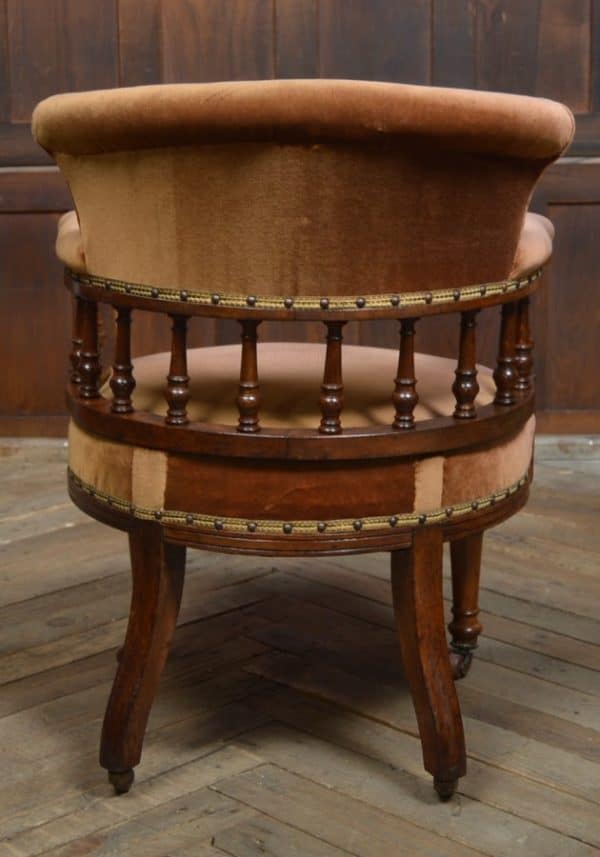 Victorian Mahogany Tub Chair SAI3013 Antique Chairs 6