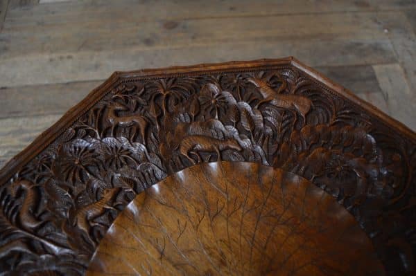 Victorian Oak Occasional Table SAI2975 - Image 6
