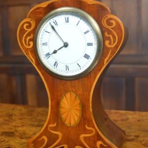 Edwardian Mahogany Mantle Clock SAI3030 Antique Clocks