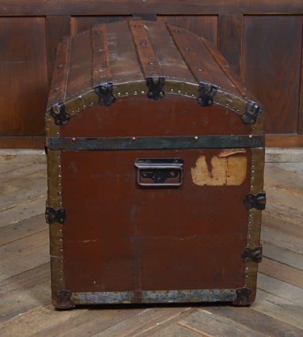 Vintage Canvas Domed Trunk SAI2977 Miscellaneous 6