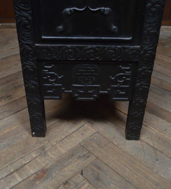 Chinese Ebonised Display Cabinet SAI2999 Antique Cabinets 21