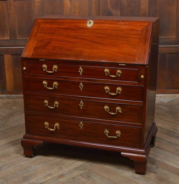 Georgian Mahogany Writing Bureau SAI2996 - Image 2