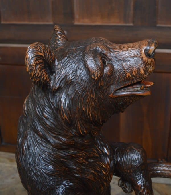 Black Forest Bear Stick Stand SAI3023 - Image 9