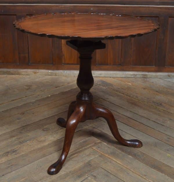 Georgian Pie Crust Snap Top Table SAI3021 Antique Furniture 13