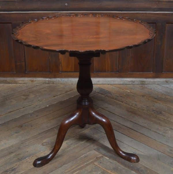 Georgian Pie Crust Snap Top Table SAI3021