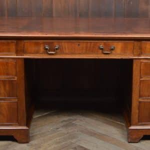 Edwardian Mahogany Knee-hole Desk SAI2985 Antique Desks