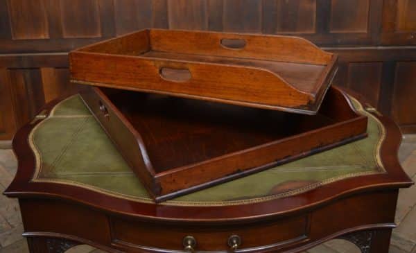 Two Mahogany Butler Trays SAI3025