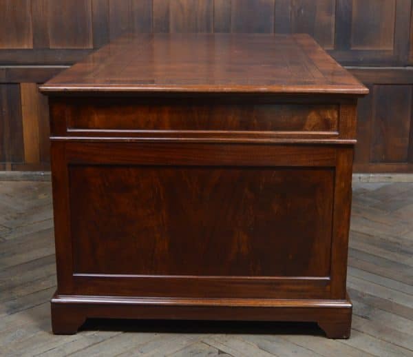 Edwardian Mahogany Knee-hole Desk SAI2985 Antique Desks 16