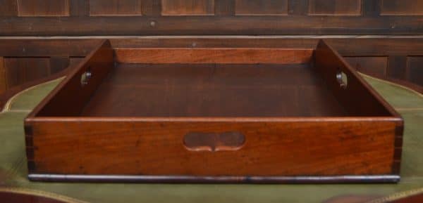 Two Mahogany Butler Trays SAI3025 - Image 10