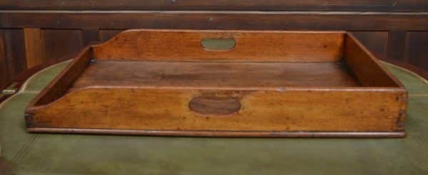 Two Mahogany Butler Trays SAI3025 - Image 8