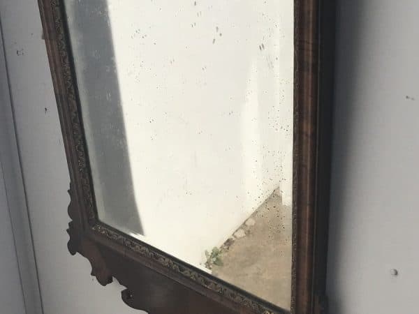 Mirror walnut 18th century - Image 5