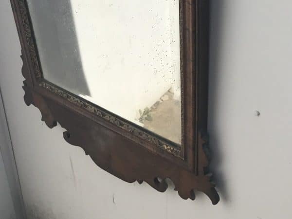 Mirror walnut 18th century - Image 6