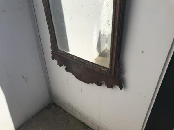 Mirror walnut 18th century - Image 8