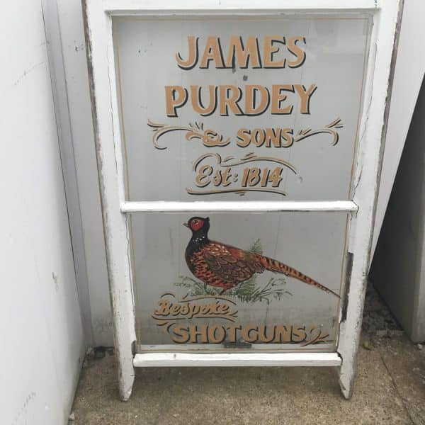 James Purdey & Sons established 1814 shops window display Architectural Antiques 3