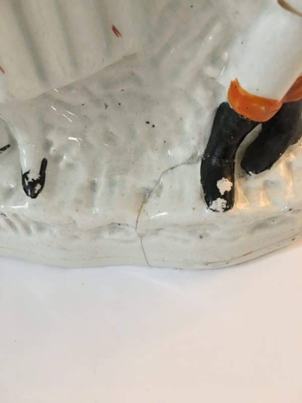 Staffordshire Pottery Flat Back - Image 3
