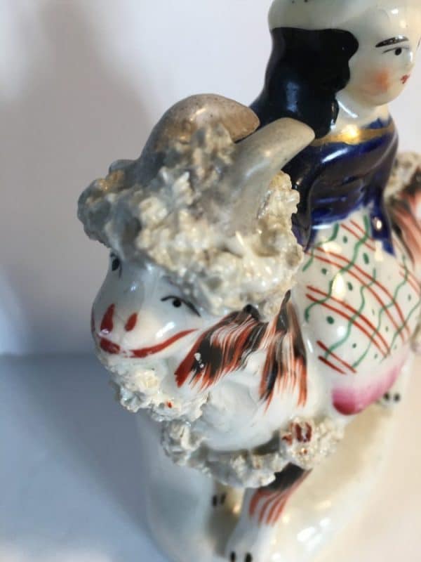 Staffordshire Pottery Flat Back - Image 5