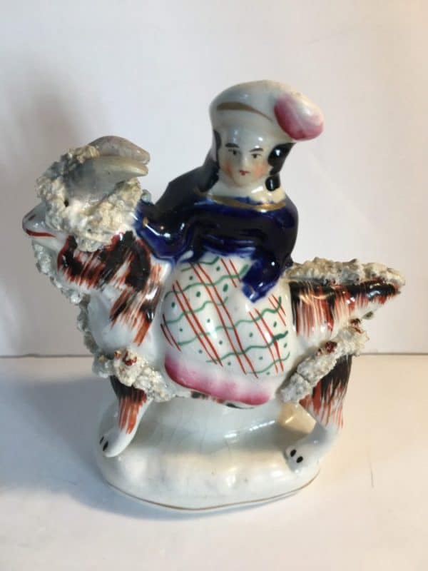 Staffordshire Pottery Flat Back - Image 6