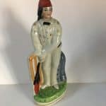 Staffordshire Pottery Figurine Antique Ceramics