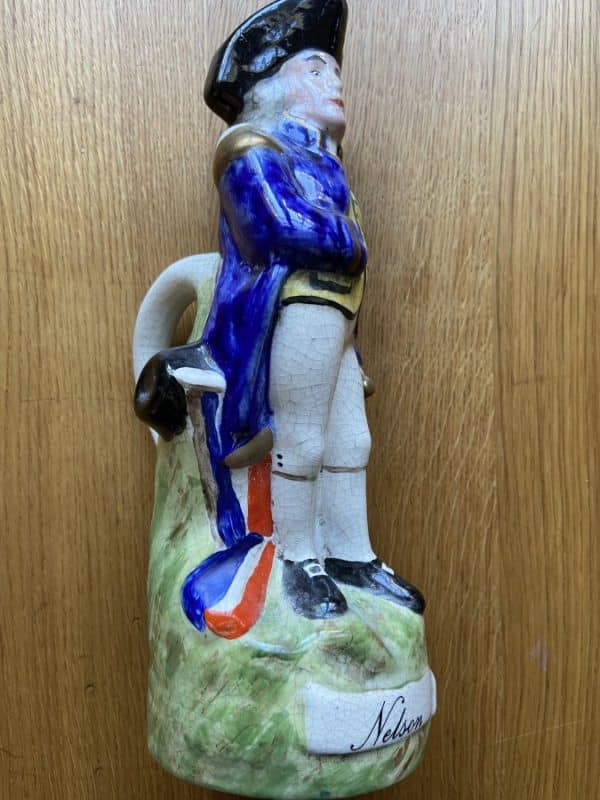 Staffordshire Pottery Figurine/ Spill Vase - Image 3
