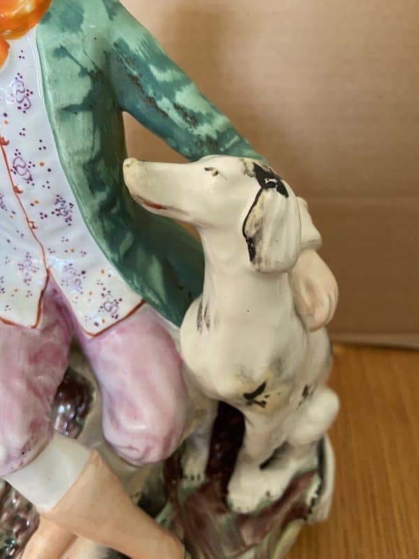 Staffordshire Pottery Flat Back - Image 4