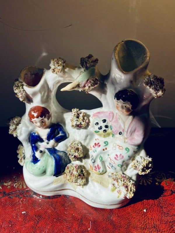 Staffordshire Pottery Spill Vase - Image 3