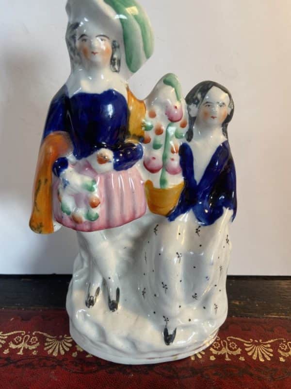Staffordshire Pottery Flat Back