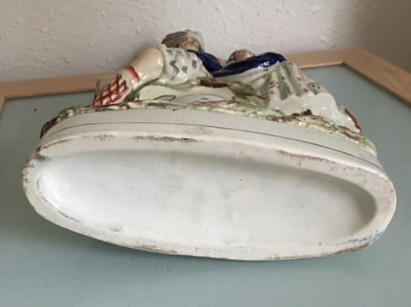 Staffordshire Pottery Flat Back - Image 7