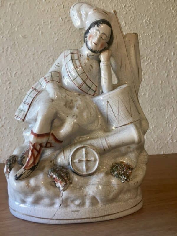 Staffordshire Pottery Flat Back
