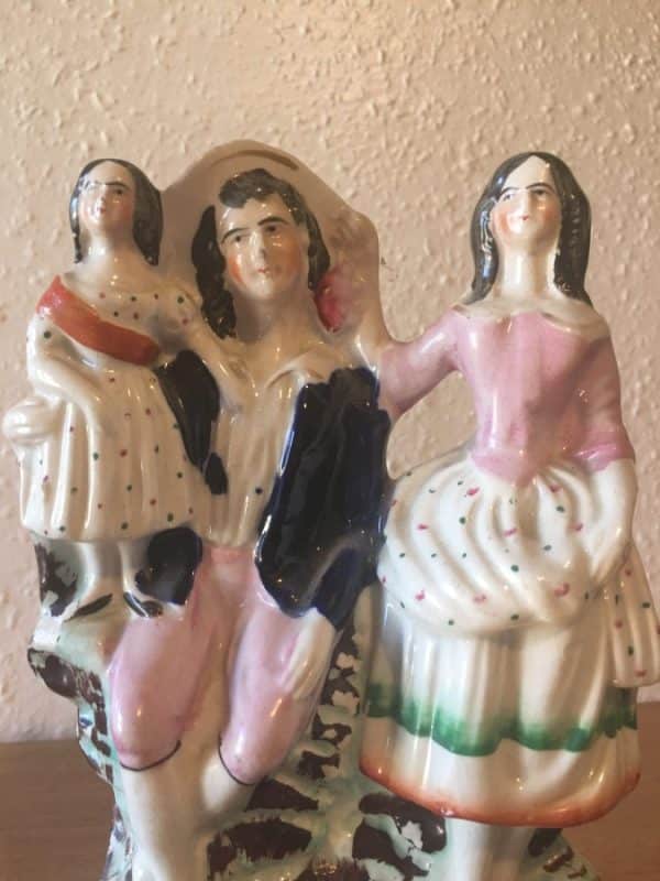 Staffordshire Pottery Flat Back - Image 5