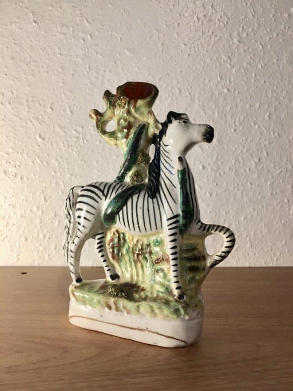 Staffordshire Pottery Spill Vase