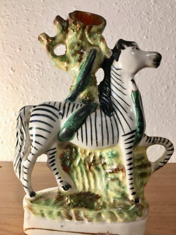Staffordshire Pottery Spill Vase - Image 4