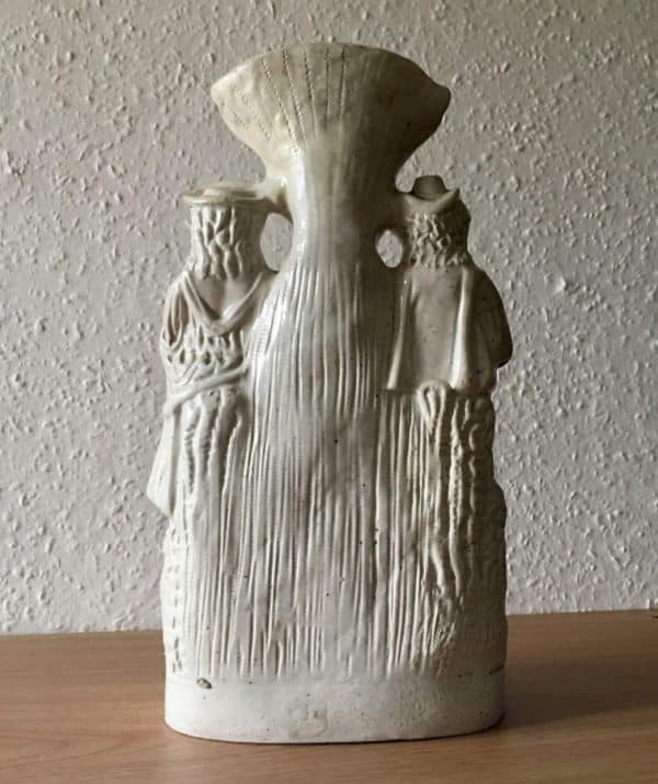 Staffordshire Pottery Spill Vase Antique Ceramics 6