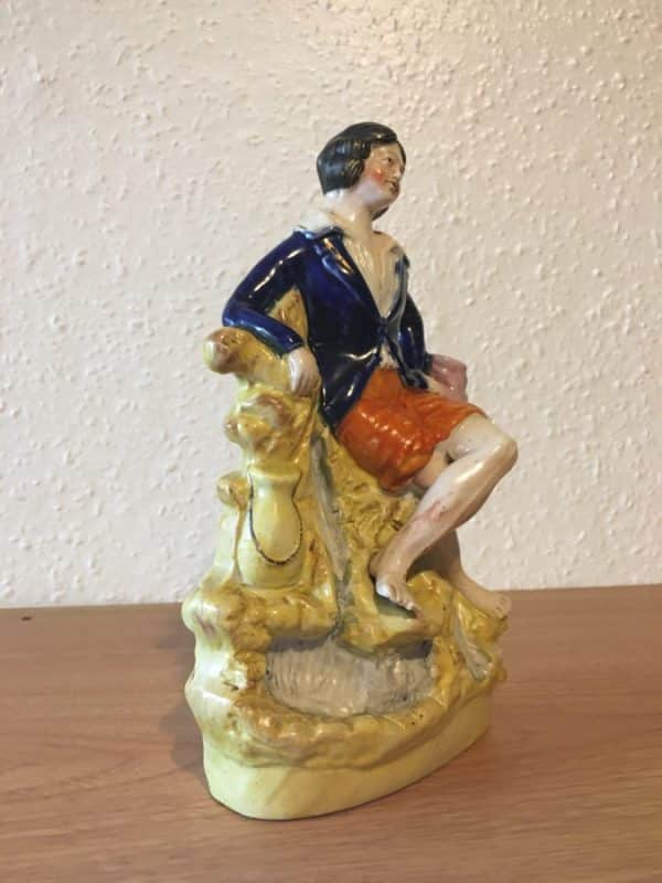Staffordshire Pottery Flat Back - Image 3
