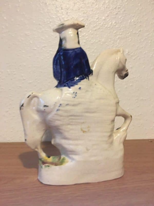 Reproduction Staffordshire Pottery Flat Back - Image 5