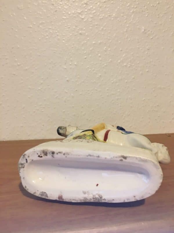 Reproduction Staffordshire Pottery Flat Back - Image 7