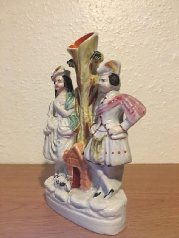 Staffordshire Pottery Spill Vase - Image 5