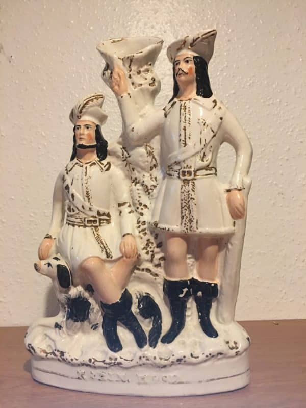 Staffordshire Pottery Spill Vase